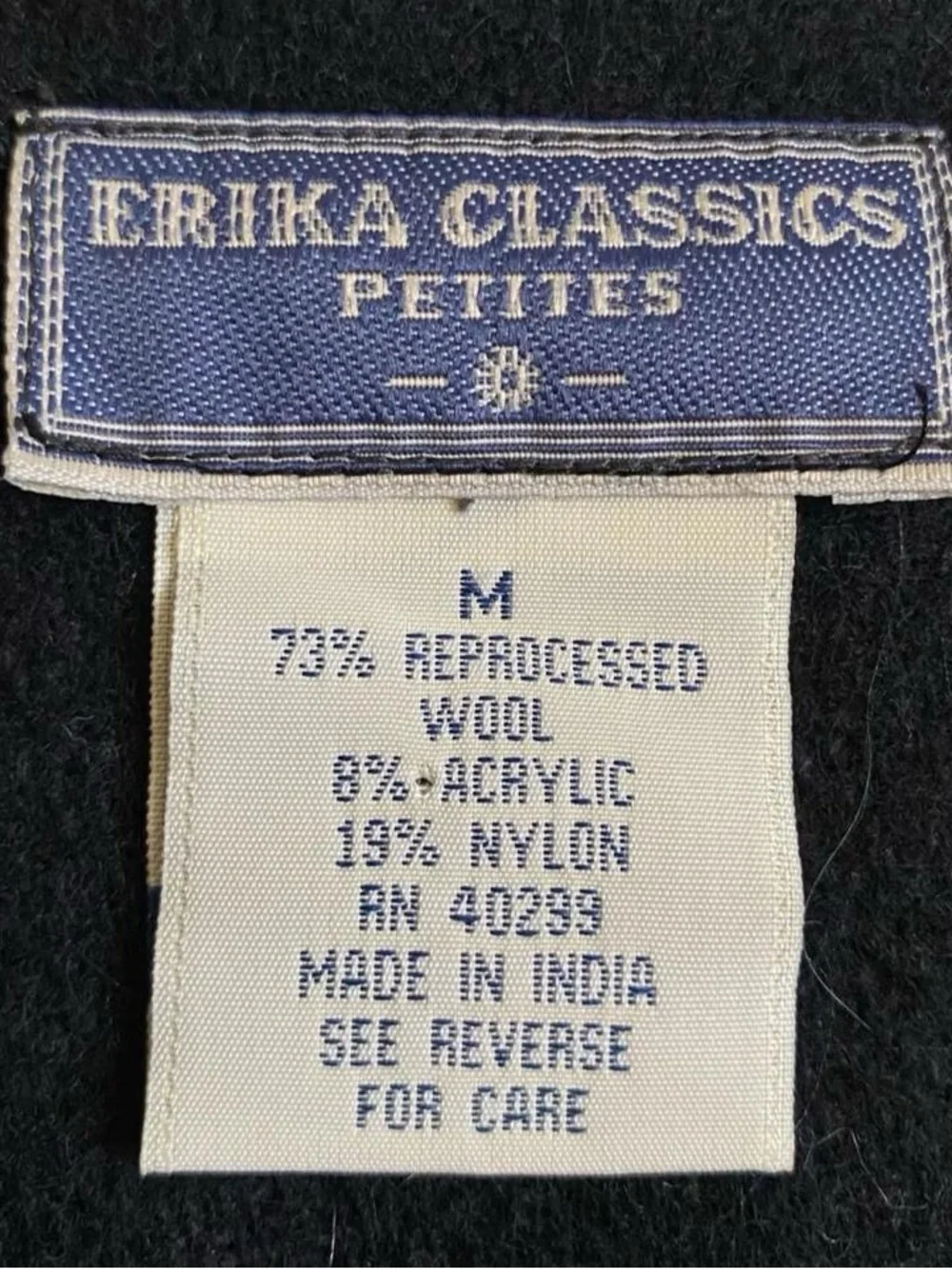 Erika brand size
